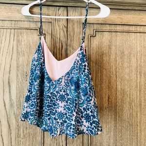 Show Me Your Mumu- Charlie Crop Santorini Splash